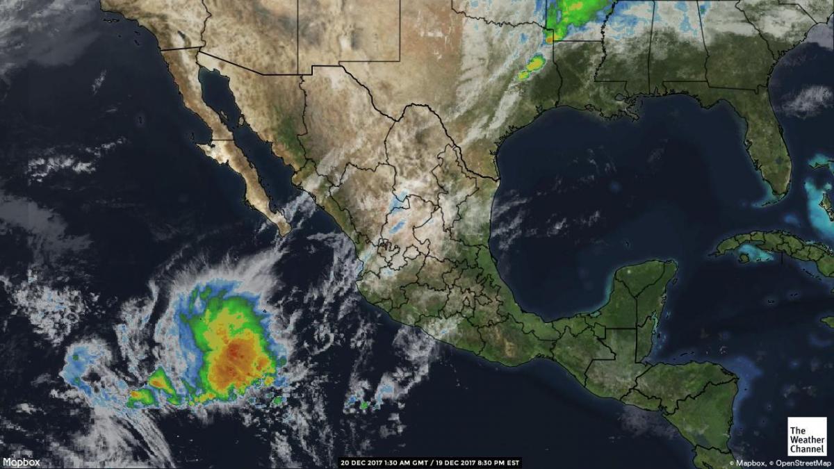 uydu hava harita Mexico