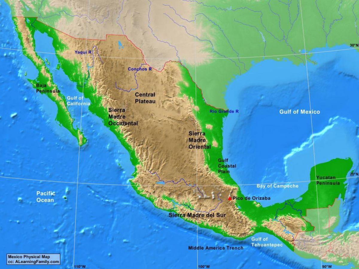 Meksika Yaylası Haritayı göster