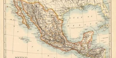 Eski harita Mexico
