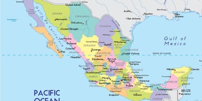 Harita west coast Mexico